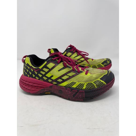 Hoka Speedgoat 2 Trail Running Athletic Shoe - Women's 10 1016796-SGNI - Picture 1 of 9